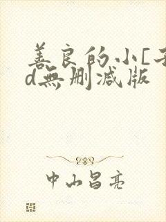 善良的小[子hd无删减版