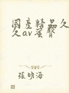 国产精品久久久久av蜜臀