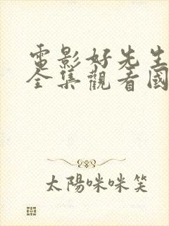 电影好先生免费全集观看国语封面