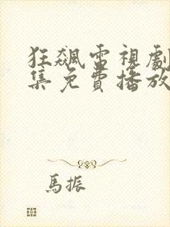 狂飙电视剧40集免费播放