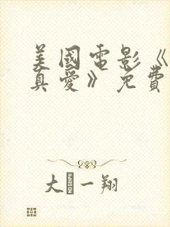 美国电影《遇见真爱》免费观看中文