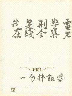 我是刑警电视剧在线全集免费观看