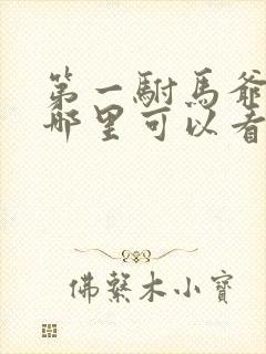 第一驸马爷短剧哪里可以看