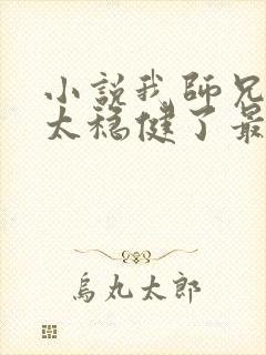 小说我师兄实在太稳健了最新章