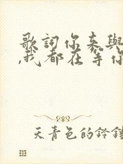 歌词你来与不来,我都在等你歌词是什么