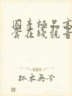 国产极品高潮无套在线观看