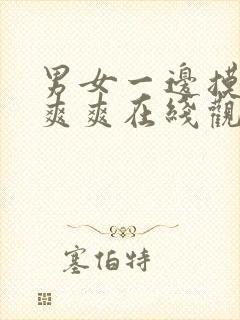 男女一边摸一边爽爽在线观看