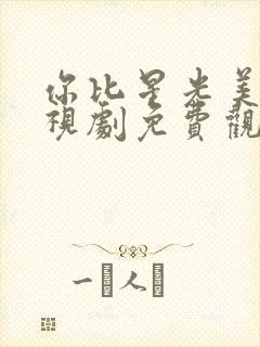 你比星光美丽电视剧免费观看策驰封面