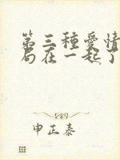 第三种爱情大结局在一起了吗