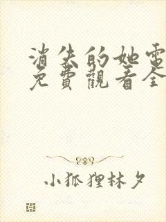 消失的她电视剧免费观看全集下载