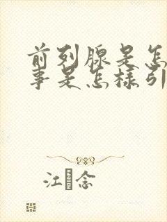 前列腺是怎么回事是怎样引起的