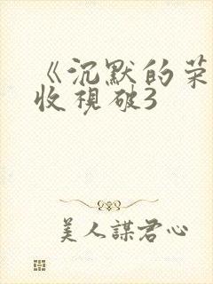 《沉默的荣耀》收视破3