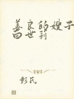 善良的嫂子韩国白世莉封面