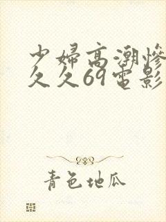 少妇高潮惨叫久久久69电影