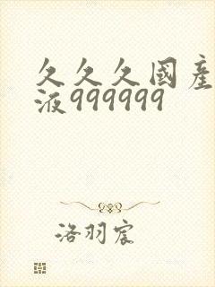 久久久国产精华液999999封面