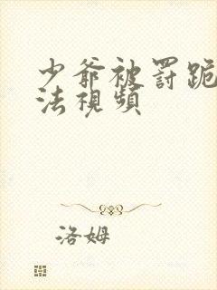 少爷被罚跪挨家法视频封面