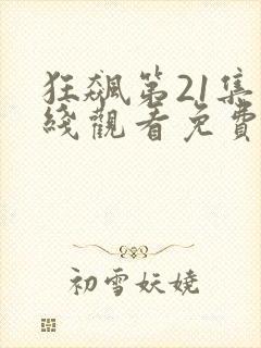 狂飙第21集在线观看免费