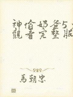 神偷奶爸5免费观看完整版国语版高清封面