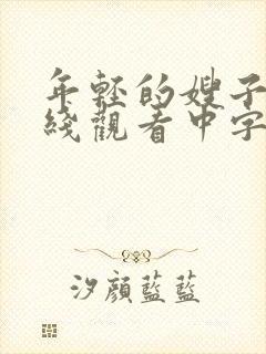 年轻的嫂子2在线观看中字封面