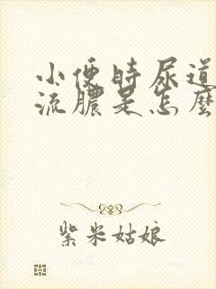 小便时尿道刺痛流脓是怎么回事