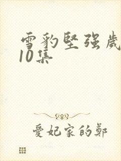 雪豹坚强岁月第10集