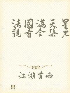 法国满天星在线观看全集免费播放