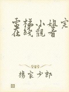 电梯小姐完整版在线观看封面