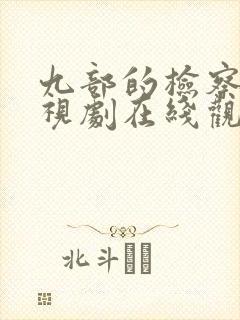 九部的检察官电视剧在线观看14免费