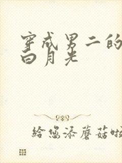穿成男二的早死白月光