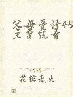 父母爱情45集免费观看