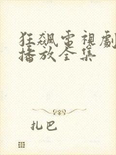 狂飙电视剧免费播放全集