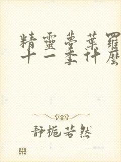 精灵梦叶罗丽第十一季什么时候更新