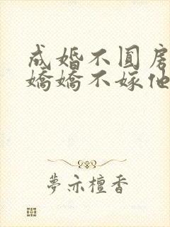 成婚不圆房重生娇娇不嫁他了