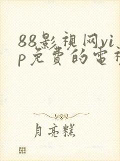 88影视网vip免费的电视剧在线观看