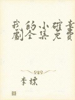 我的小确幸电视剧全集免费