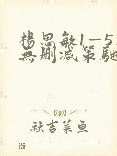 杨思敏1—5集无删减策驰影院