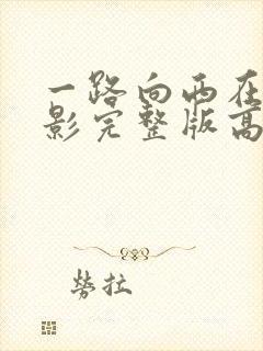 一路向西在线电影完整版高清免费播放