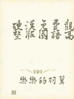 硬汉免费观看完整版国语高清