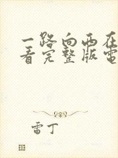 一路向西在线观看完整版电影高清国语