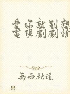 爱你就别想太多电视剧剧情介绍