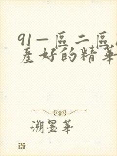 91—区二区国产好的精华液