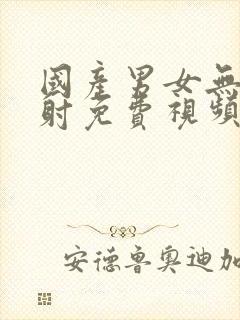 国产男女无套内射免费视频