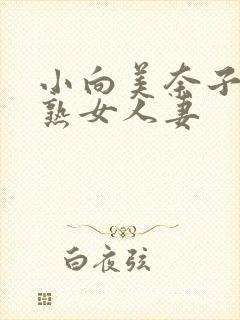 小向美奈子av熟女人妻封面