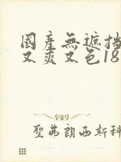 国产无遮挡又黄又爽又色18禁网站