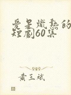 爱是炽热的秘密短剧60集
