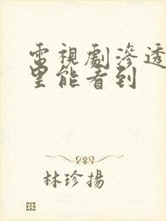 电视剧渗透在哪里能看到封面