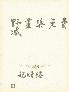 野画集免费未删减