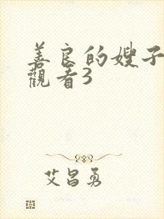 善良的嫂子在线观看3封面