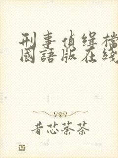 刑事侦缉档案2国语版在线观看