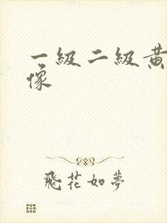 一级二级黄色录像